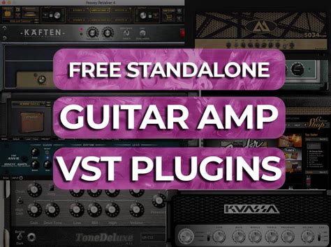 20 Best Free Standalone / VST Guitar Amp .